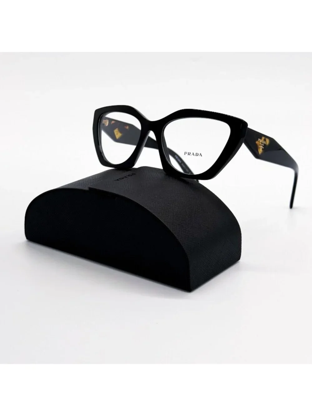 NEW PRADA EYEGLASSES PR09YV 1AB1O1 BLACK WOMEN EYEWEAR PR 09YV, VPR 09Y 1AB1O1